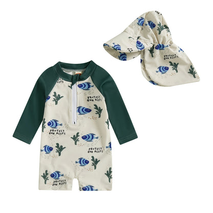 Baby Kids Beach Wear 0–2 años 