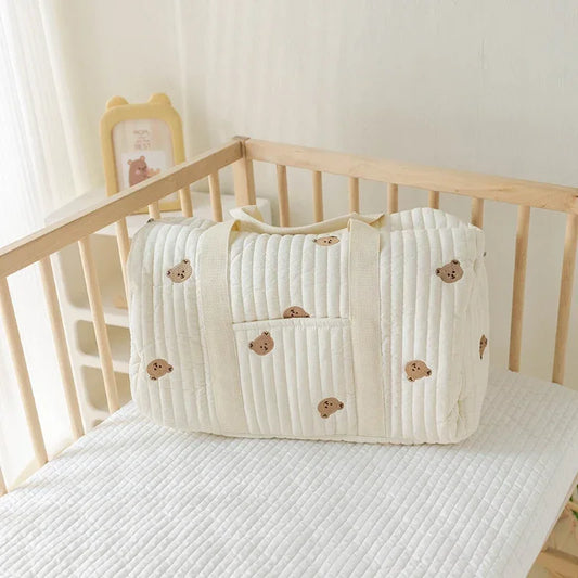 Embroidered Mommy Travel Bag