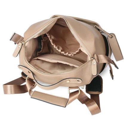 PU Leather Mommy Backpack