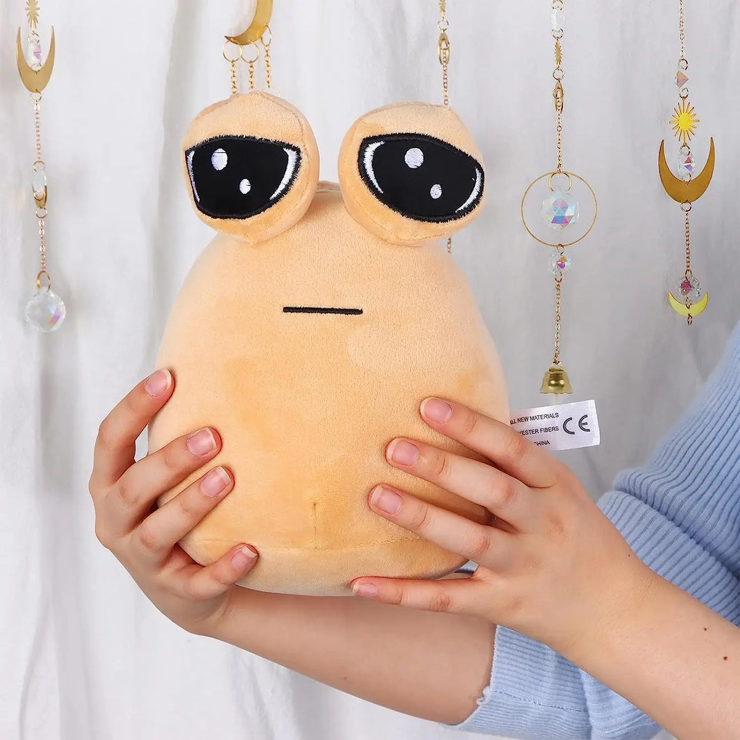 Giocattolo di peluche di lumaca divertente