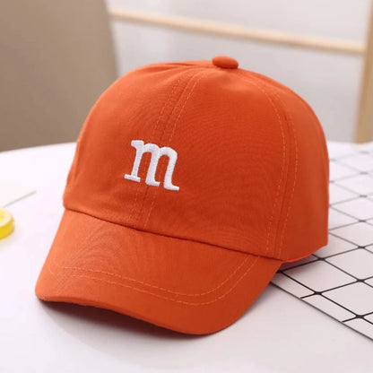 Gapa de béisbol de color azul claro para niños