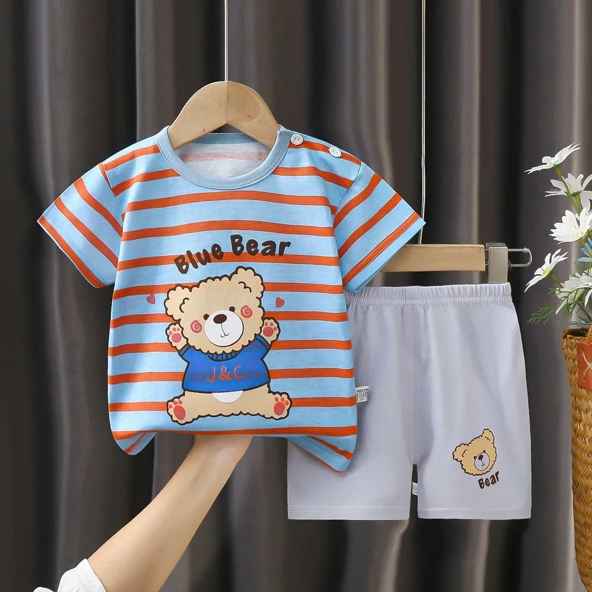 Summer Fun Kids Tank Top & Shorts Set