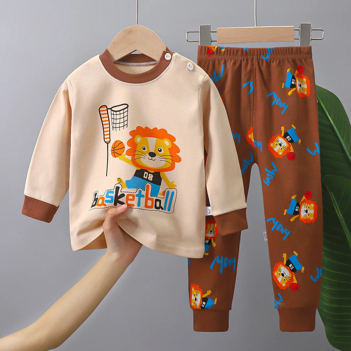 Set de pijama festivo de Santa & Tree