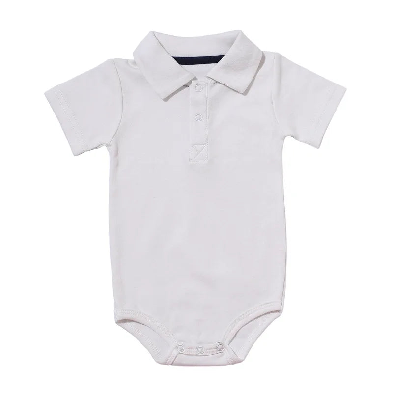 Bodysuit de polo de bebé clásico 