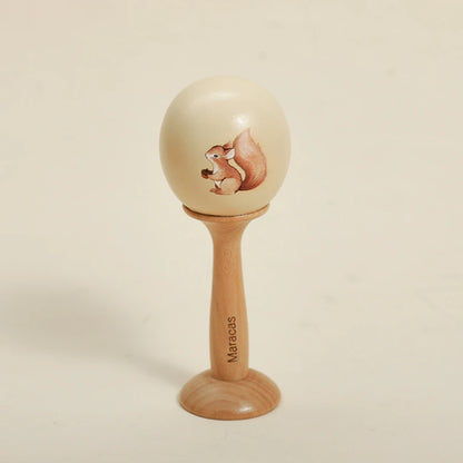 Strumento musicale di legno naturale set per bambini