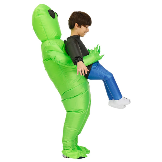 Disfraz de alienígena inflable
