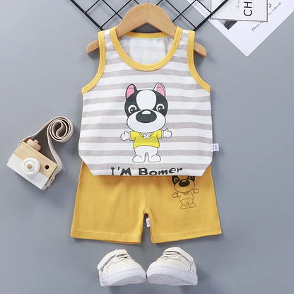 Summer Fun Kids Tank Top & Shorts Set