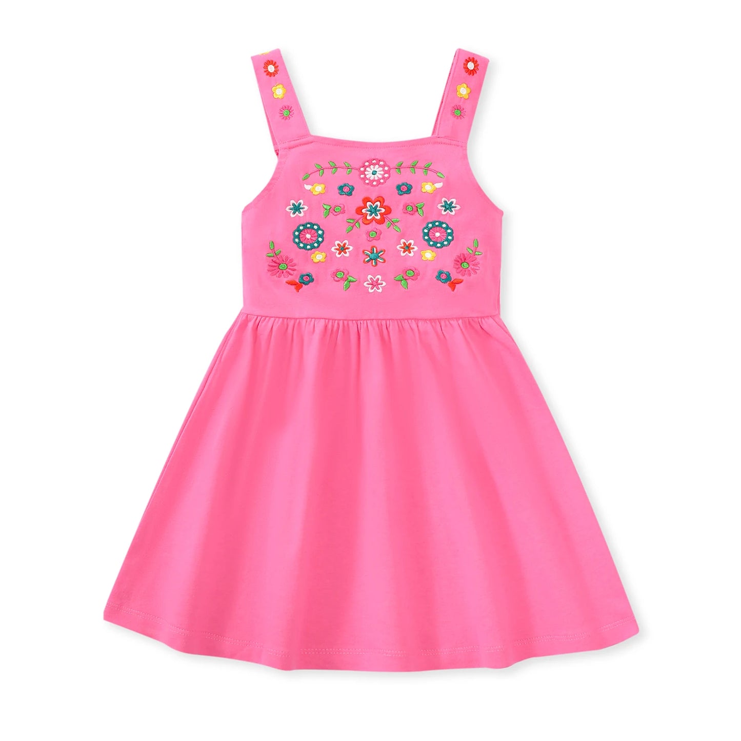 Groviduota ricamata rosa blush per ragazze