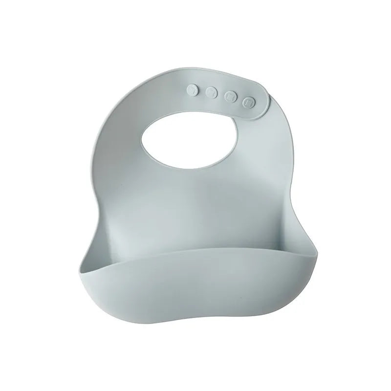 Eleganti bavaglini in silicone con design a prua