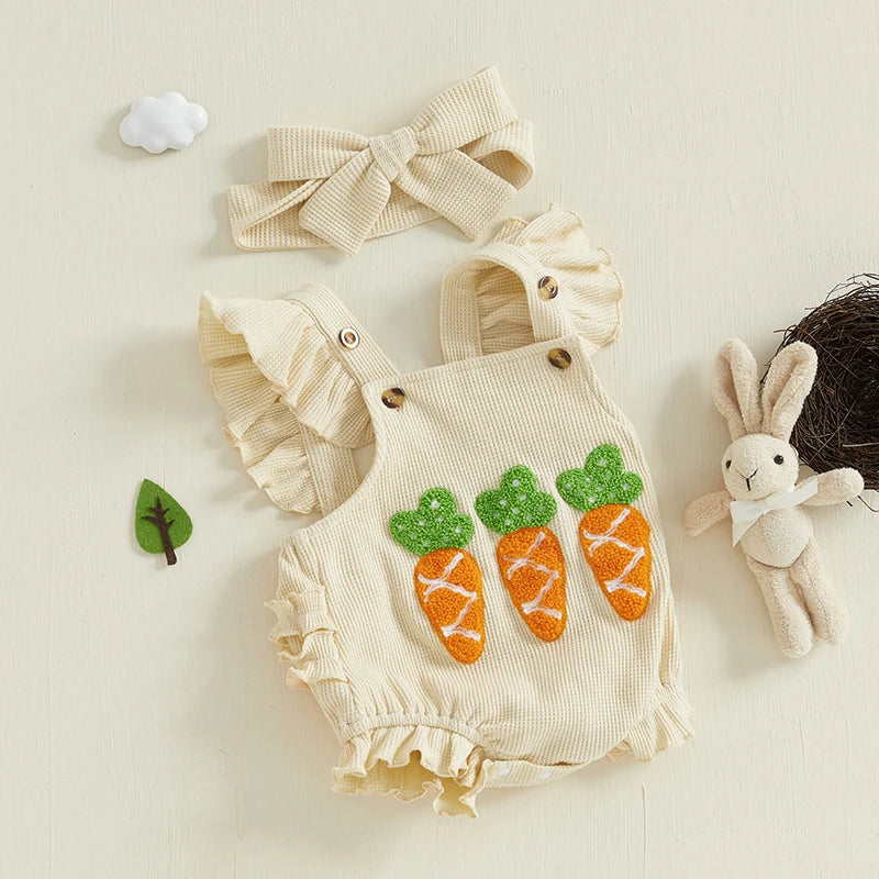 Ricamo di carota per bambini 