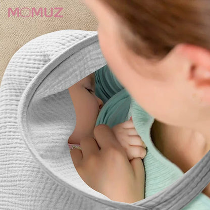 100% Cotton Muslin Nursing Cover