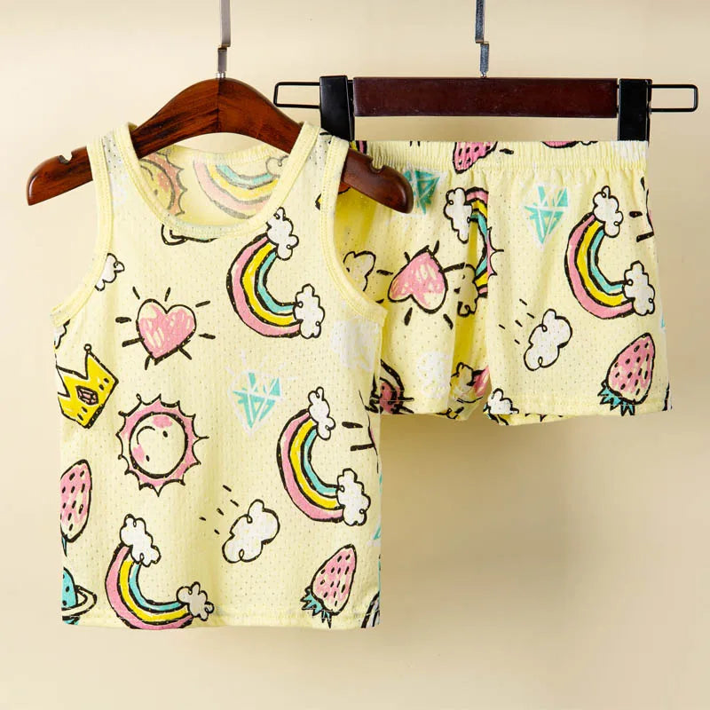 Monster Fun Fun sin mangas de pijama sin mangas