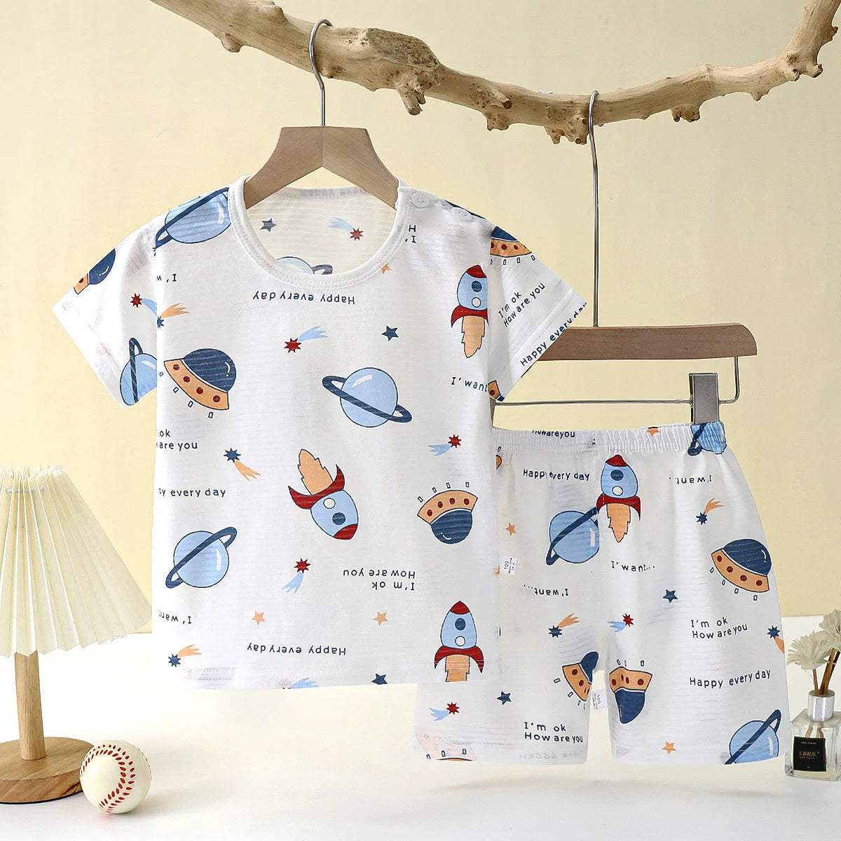 Pajama de impresión lúdico para niños