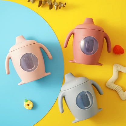 Tazas de bocadillos de silicona para niños