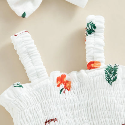 Été pour bébé fille avec bandeau 