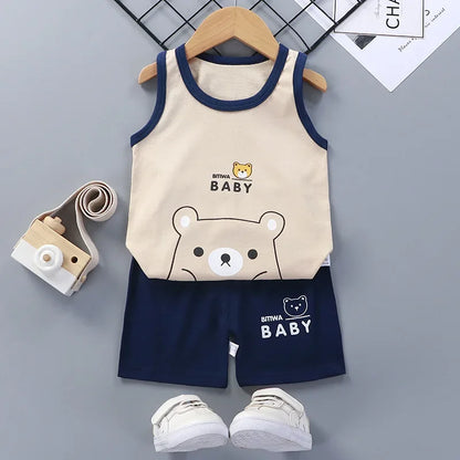 Summer Fun Kids Tank Top & Shorts Set
