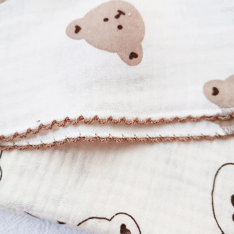 Set di stoffa di tela da lavaggio per bambini muschiato e tela 