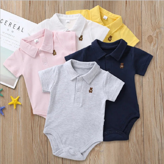 Baby polo Romper informal 