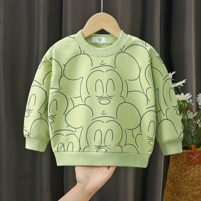Disney Mickey Long Sleeve Felpa 