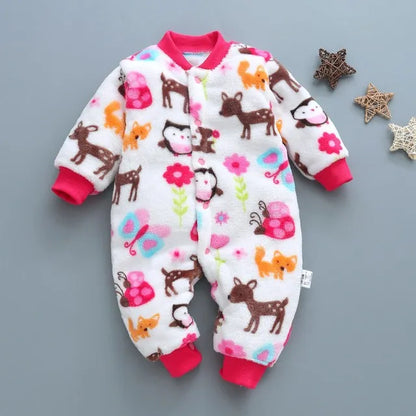 Pajama de ropa de recién nacido de invierno