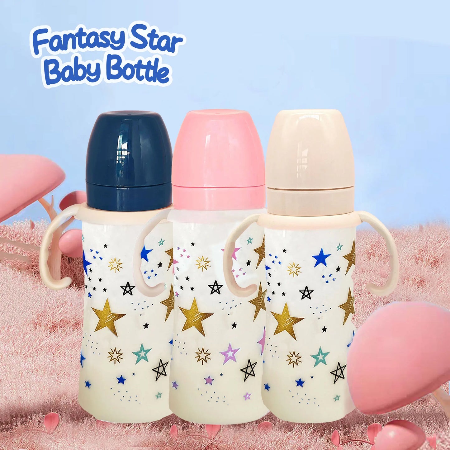 Biberón de fantasía estrella 