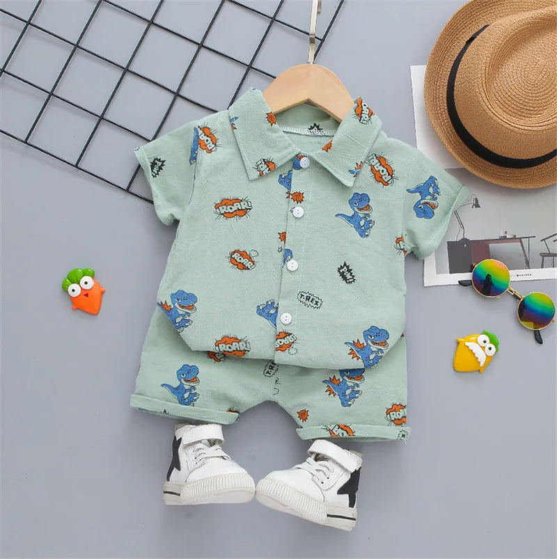 Outfit estivo tropicale per bambini
