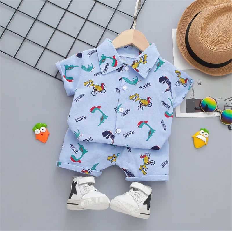 Outfit estivo tropicale per bambini