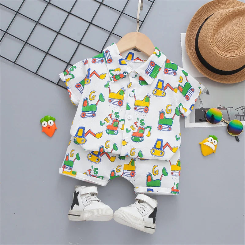 Outfit estivo tropicale per bambini