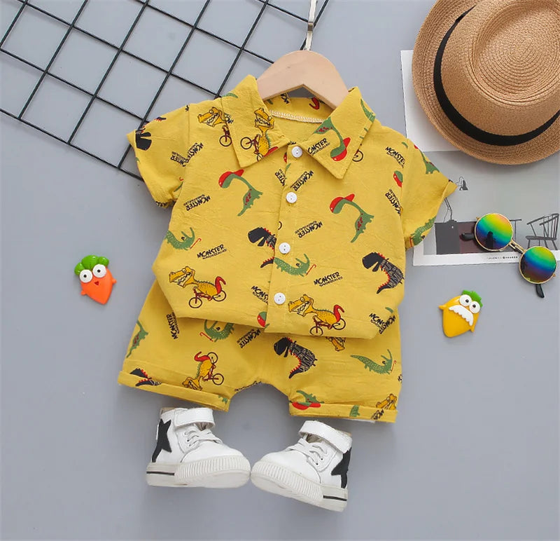 Outfit estivo tropicale per bambini
