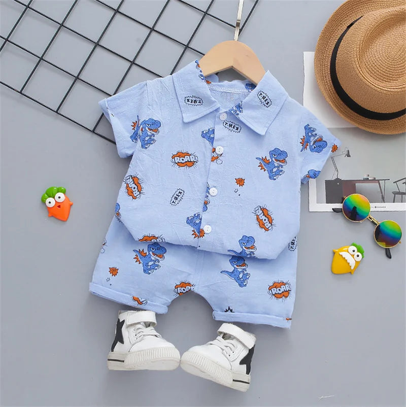 Outfit estivo tropicale per bambini